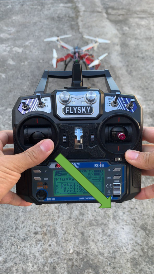 Armement du drone